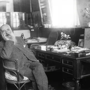 Claude Monet in his office at Giverny Claude Monet in his office at Giverny