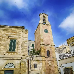 Clock Tower Print, Otranto Historic Center