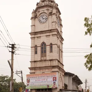 Clock tower at siddhpur, Gujarat, India Clock tower at siddhpur, Gujarat, India
