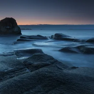 Coast, evening mood, Uttakleiv
