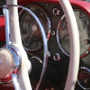Cockpit of an old Mercedes Cockpit of an old Mercedes