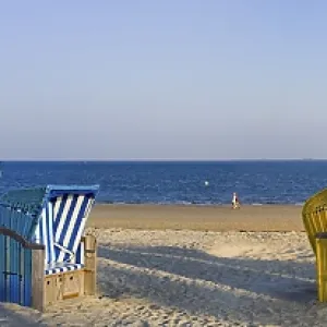 Colorful beach chairs, Wyk auf Fohr