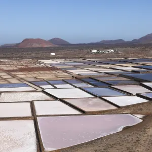 Commercial salt works, Salinas de Janubio