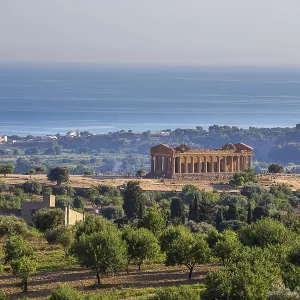 Concordia temple, Agrigento, Sicily, Italy