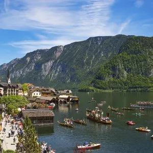 Corpus Christi Procession at Lake Hallstatt