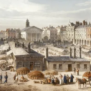 Covent Garden Market, 1820, West End