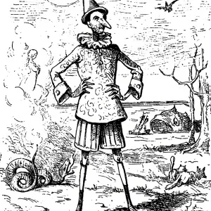 Front cover of the first edition 1883 by Enrico Mazzanti