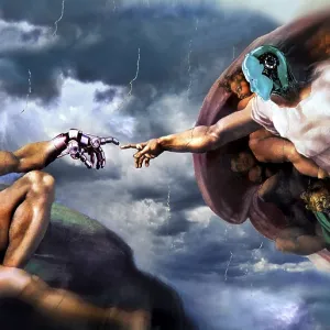 The Creation of Adam, Michelangelo The Creation of Adam, Michelangelo