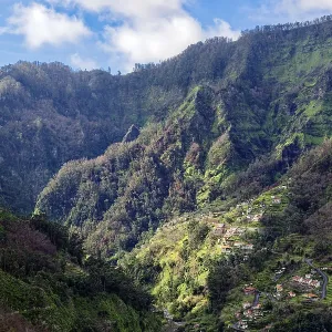 Curral das Freiras surrounded by mountains Curral das Freiras surrounded by mountains