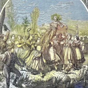 Customs in front of Easter, the execution of death Customs in front of Easter, the execution of death