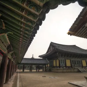 Daeungjeon of bulguksa temple located in gyeongju