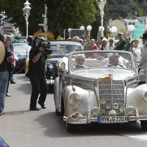 Daimler Benz 220 Cabriolet A, vintage car rally ADAC Mittelrhein Classic 2012