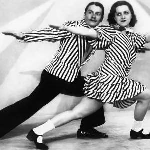 Dance couple, around 1930, Germany, Europe Dance couple, around 1930, Germany, Europe