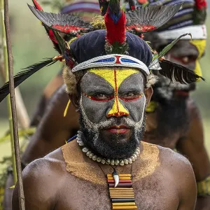 Dancers in war paint, Sing Sing