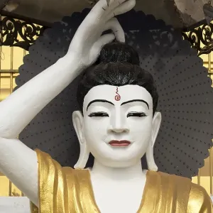 Deity statue, Uzina Pagoda, U Zina Paya
