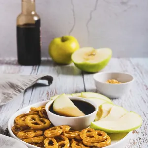 Delicious miso caramel dipping sauce