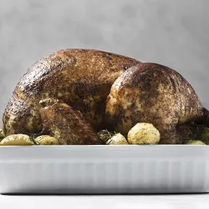 Delicious roasted turkey tray