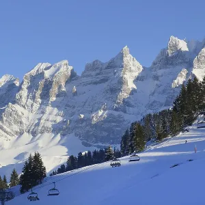 Dents du Midi, Les Crosets, Valais, Suiza.