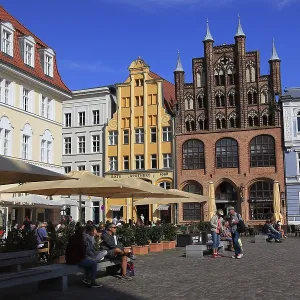 Der Alte Markt (Nordseite), Stralsund