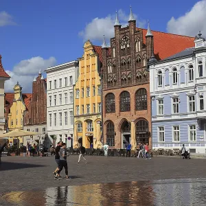 Der Alte Markt (Nordseite), Stralsund