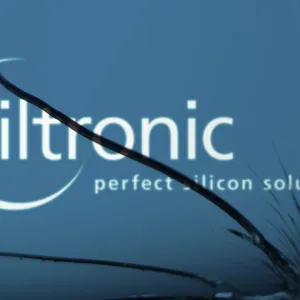 Dhaka, Bangladesh- Siltronic AG logo is visible on the broken glass Dhaka, Bangladesh- Siltronic AG logo is visible on the broken glass