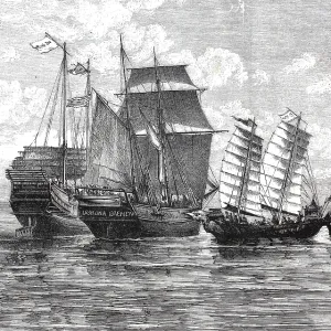 Die Bremer Barke Lesmona, Frachtschiff