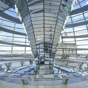 Dome on the Reichstag building
