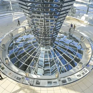 Dome on the Reichstag building