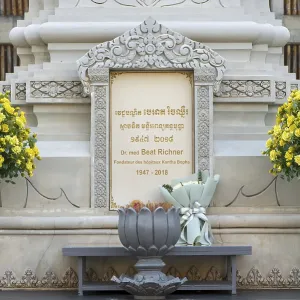 Dr. Beat Richner Memorial, Siem Reap