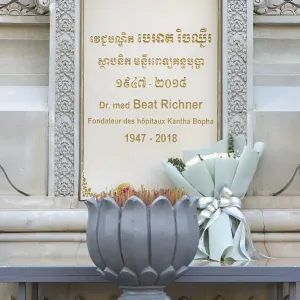 Dr. Beat Richner Memorial, Siem Reap Dr. Beat Richner Memorial, Siem Reap