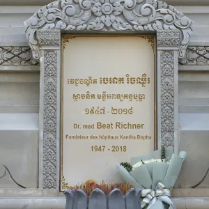 Dr. Beat Richner Memorial, Siem Reap