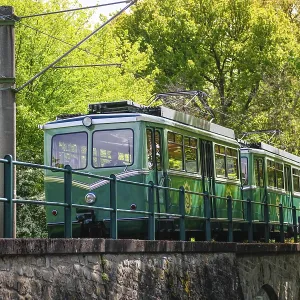 Drachenfelsbahn, Germany's oldest cog railway up the Drachenfels