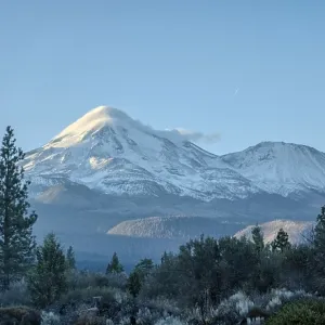 Dramatic nature scenes near Mount Shasta Cascade Range California Dramatic nature scenes near Mount Shasta Cascade Range California