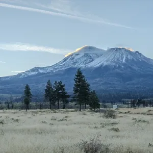 Dramatic nature scenes near Mount Shasta Cascade Range California Dramatic nature scenes near Mount Shasta Cascade Range California