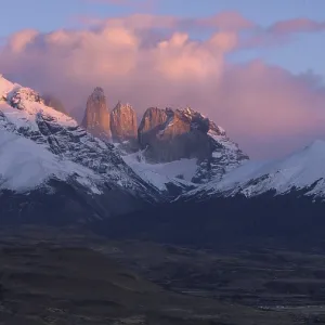 Dramatic Sunset Print, Patagonia, Chile