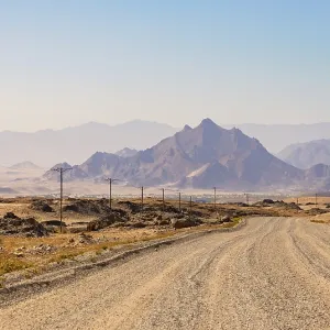 Dramatic view of Namibian mountains as you enter the Richtersveld National Park Dramatic view of Namibian mountains as you enter the Richtersveld National Park