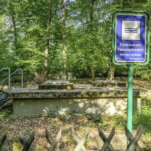 Drinking water well, city forest Drinking water well, city forest