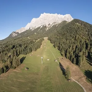 Drone, Drone shot, Panorama, Extensive alpine panorama with forests