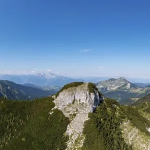 Drone shot, panorama shot, mountain landscape Drone shot, panorama shot, mountain landscape