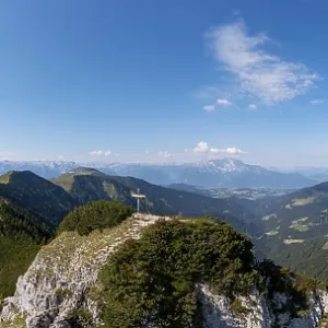 Drone shot, panorama shot, mountain landscape Drone shot, panorama shot, mountain landscape