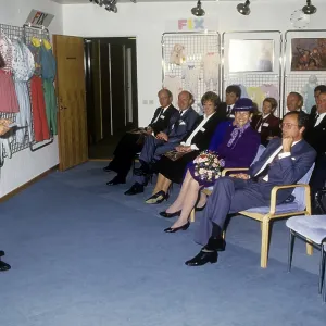Drottning Silvia och kungen pa besok i Soderkoping 1986 Carl XVI Gustaf Drottning Silvia och kungen pa besok i Soderkoping 1986 Carl XVI Gustaf