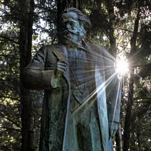 Druskininkai Marx Monument Print, Lithuania