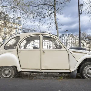 Duck, vintage Citroen 2CV, Paris Duck, vintage Citroen 2CV, Paris