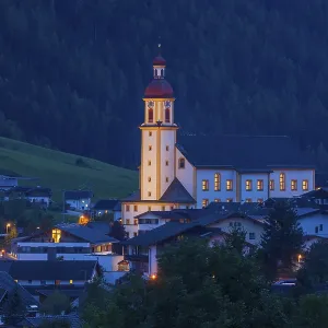 At dusk, Neustift im Stubai Valley At dusk, Neustift im Stubai Valley