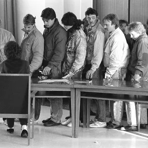 East German citizens travelling