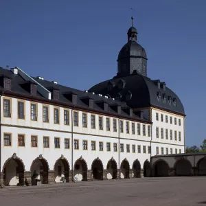 Eastern pavilion and southern part of the east wing seen from the north-west Eastern pavilion and southern part of the east wing seen from the north-west