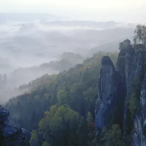 Elbe Sandstone Mountains, Bastei Elbe Sandstone Mountains, Bastei