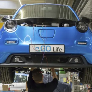 Electric Car E.go Production Print, RWTH Aachen Germany