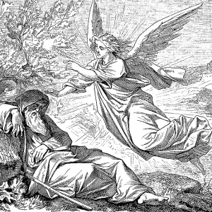 Elijah is wonderfully fed and strengthened