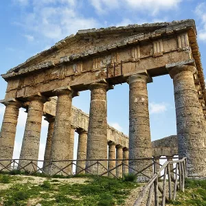Elymian Doric Temple, Ruin, Doric Frieze